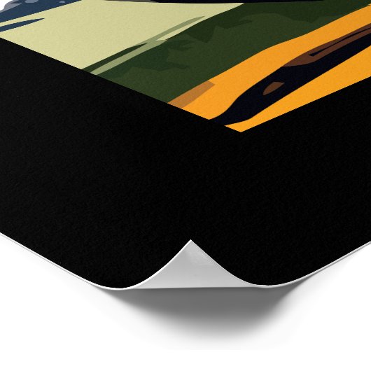  mortorfiets - Ride! Poster (Hoek)