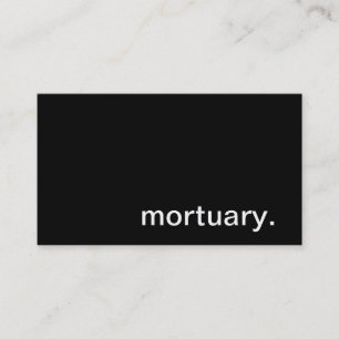 Mortuarium Visitekaartje