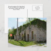 Mortuary and Casket Factory op Route 66 Briefkaart (Voorkant / Achterkant)