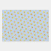 Morty Flower Pattern Inpakpapier Vel (Voorkant 2)