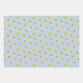 Morty Flower Pattern Inpakpapier Vel (Voorkant)