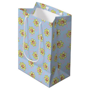 Morty Flower Pattern Medium Cadeauzakje
