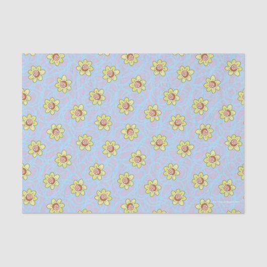 Morty Flower Pattern Tissuepapier (Voorkant)