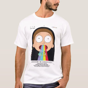 Morty Goodbye Moonmen citaat Grafisch T-shirt