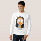 Morty Goodbye Moonmen citaat Grafisch Trui (Voorkant volledig)