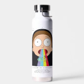 Morty Goodbye Moonmen citaat Grafisch Waterfles (Links)