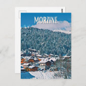 Morzine Briefkaart (Voorkant / Achterkant)