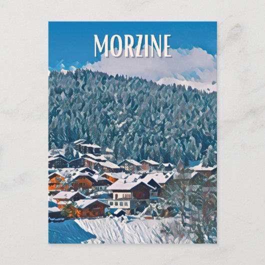 Morzine Briefkaart (Voorkant)