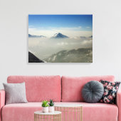 Morzine France Holiday Card Canvas Afdruk (Insitu (Woonkamer))