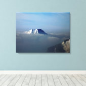 Morzine France Holiday Card Canvas Afdruk (Insitu (Houten vloer))