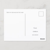 Morzine Frankrijk ski Ansichtkaart Briefkaart (Achterkant)