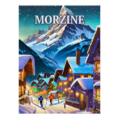 Morzine, Franse Alpen Perfect Poster (Voorkant)