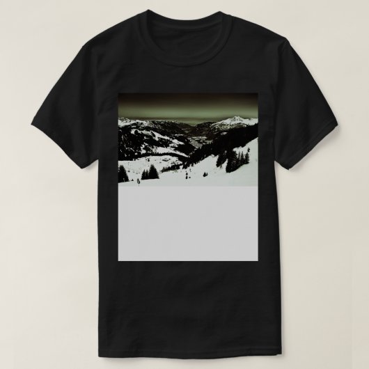 Morzine Lets Gets Franse Alpen Frankrijk TShirt 3 (Design voorkant)