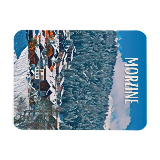 Morzine Magneet (Horizontaal)