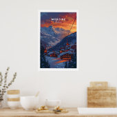 Morzine Print Frankrijk - Ski Poster 1 (Keuken)
