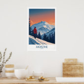 Morzine Ski Print - Frankrijk 1 (Keuken)
