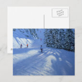 Morzine ski run briefkaart (Voorkant / Achterkant)