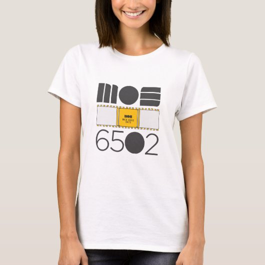 Mos-6502-T-shirt voor dames T-shirt (Voorkant)