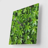 Mos Abstracte wandklok (Hoek)