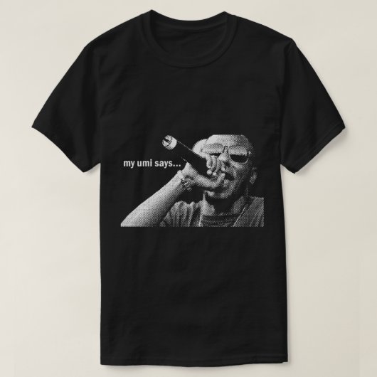 mos def. - my umi says Essential T-Shirt (Design voorkant)