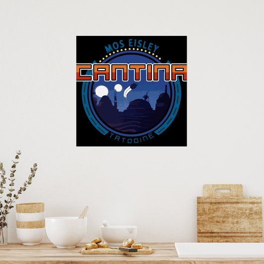 Mos Eisley Cantina Tatooine Poster (Keuken)