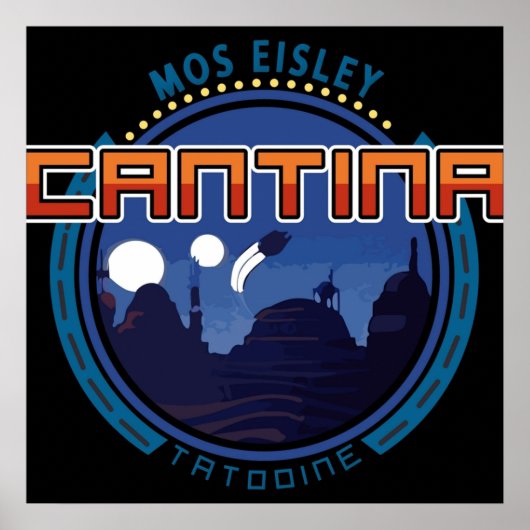Mos Eisley Cantina Tatooine Poster (Voorkant)