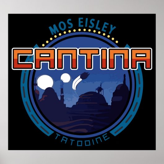 Mos Eisley Cantina Tatooine Poster (Voorkant)