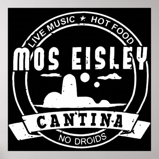 Mos Eisley Cantina TShirt Poster (Voorkant)