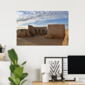 Mos Espa op de planeet Tatooine Poster (Thuiskantoor)