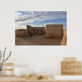 Mos Espa op de planeet Tatooine Poster (Keuken)