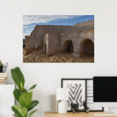 Mos Espa op de planeet Tatooine Poster (Thuiskantoor)