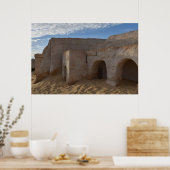 Mos Espa op de planeet Tatooine Poster (Keuken)