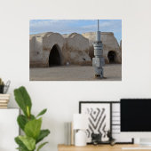 Mos Espa op de planeet Tatooine Poster (Thuiskantoor)