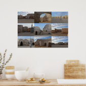 Mos Espa op de planeet Tatooine Poster (Keuken)