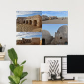 Mos Espa op de planeet Tatooine Poster (Thuiskantoor)