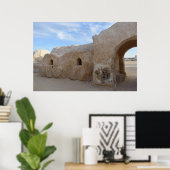 Mos Espa op de planeet Tatooine Poster (Thuiskantoor)