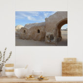 Mos Espa op de planeet Tatooine Poster (Keuken)
