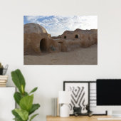 Mos Espa op de planeet Tatooine Poster (Thuiskantoor)