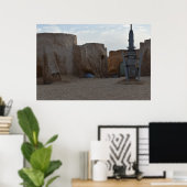 Mos Espa op de planeet Tatooine Poster (Thuiskantoor)