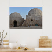 Mos Espa op de planeet Tatooine Poster (Keuken)