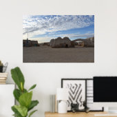 Mos Espa op de planeet Tatooine Poster (Thuiskantoor)