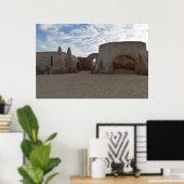 Mos Espa op de planeet Tatooine Poster (Thuiskantoor)