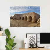 Mos Espa op de planeet Tatooine Poster (Thuiskantoor)