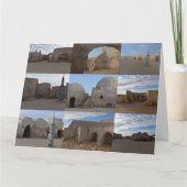 Mos Espa op planeet Tatooine Birthday-kaart Kaart (Voorkant)