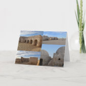 Mos Espa op planeet Tatooine blanco kaart (Voorkant)