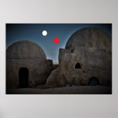 Mos Espa op planeet Tatooine Poster (Voorkant)