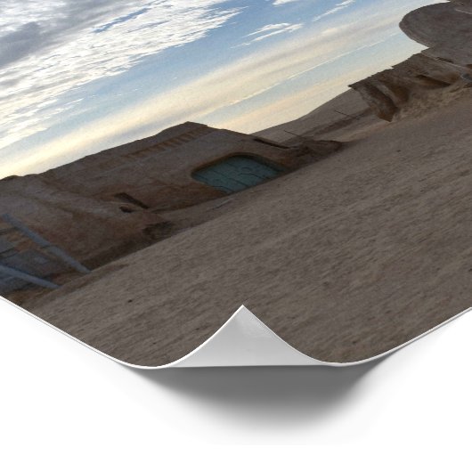 Mos Espa op planeet Tatooine Poster (Hoek)