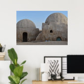 Mos Espa op planeet Tatooine Poster (Thuiskantoor)