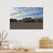 Mos Espa op planeet Tatooine Poster (Keuken)