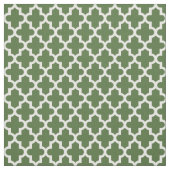 Mos Groene Marokkaanse Print Stof (Swatch)